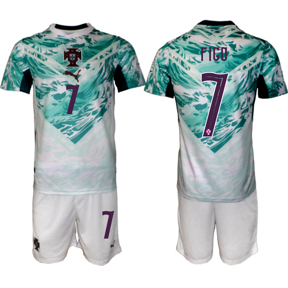 Men's Portugal #7 FIGO Away National Team FIFA x World Cup 2026 Soccer jerseys