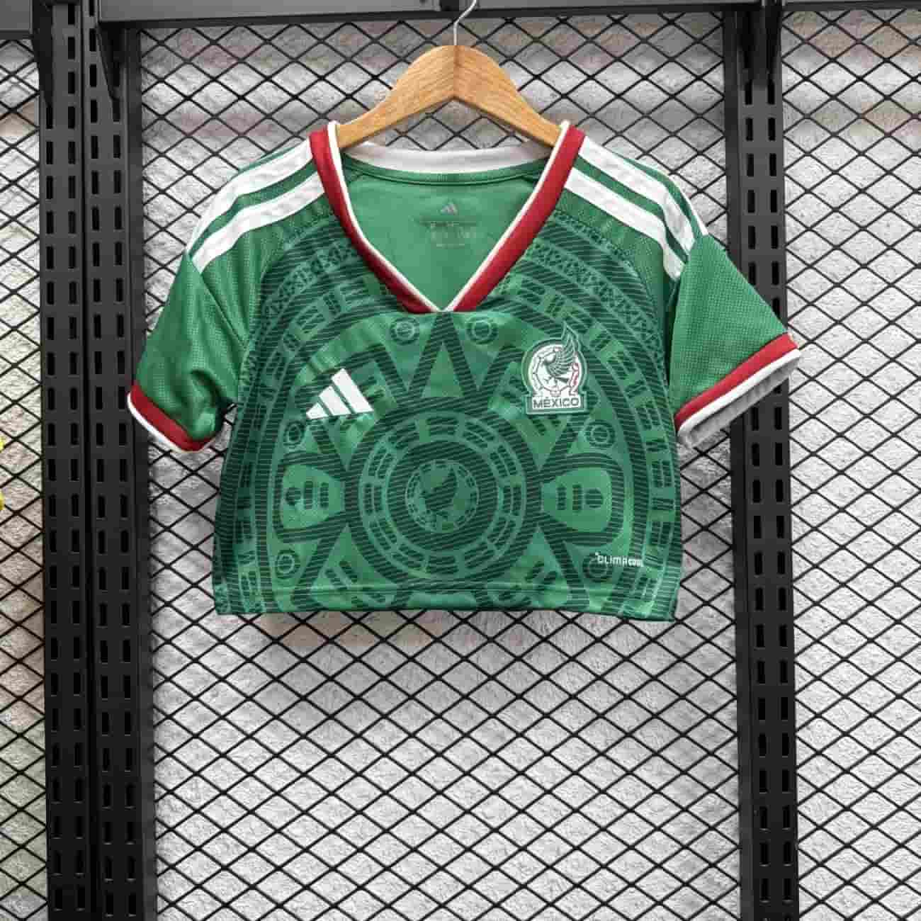 Women Mexico 2026 Home Crop Jersey