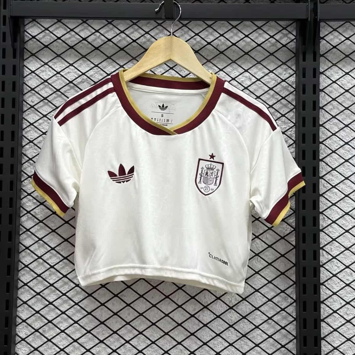 Women Spain 2026 Away Crop Jersey
