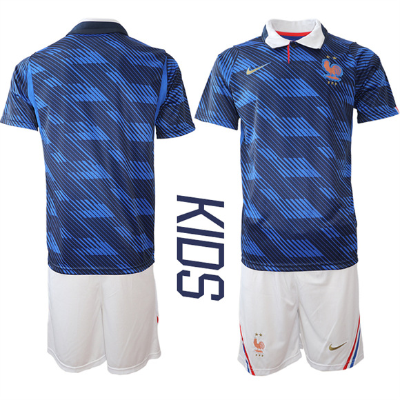 Youth France National Team FIFA x World Cup 2026 Home On Field Jersey