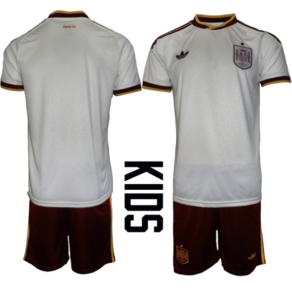 Youth Spain National Team FIFA x World Cup 2026  Away On Field Jerseys