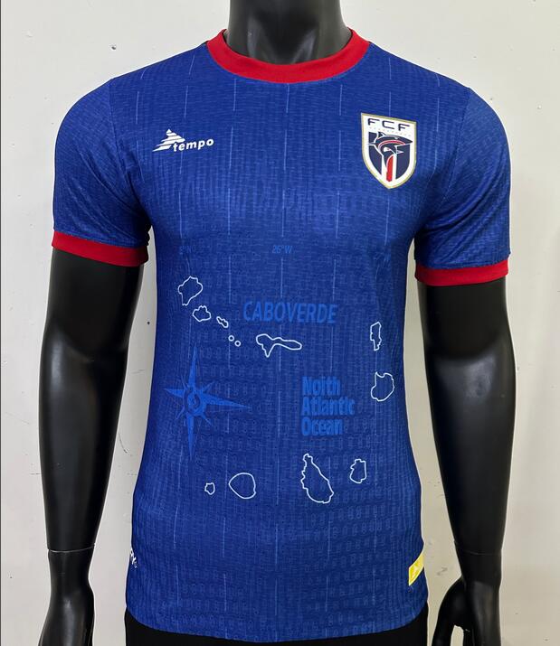 Men's Cape Verde 2026 World Cup Player Home Jersey