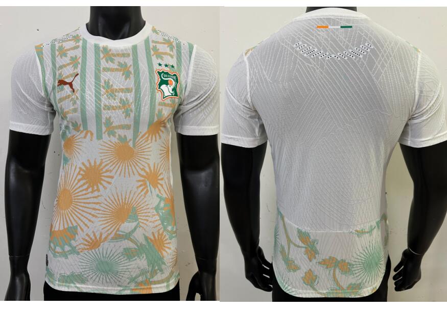Men's Cote d'Ivoire 2026-27 Away Player Shirt Jersey