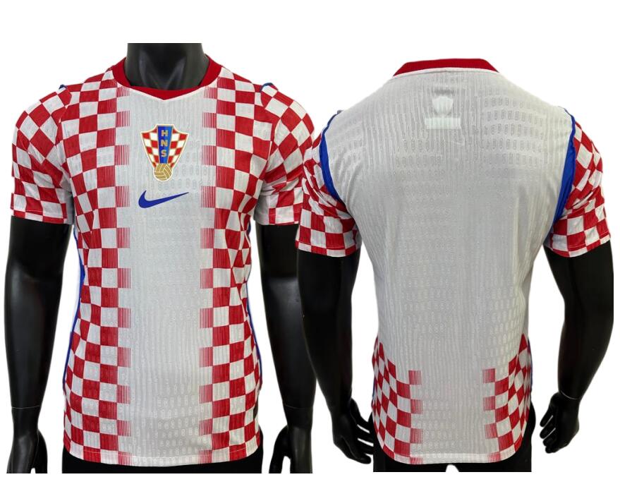Men's Croatia 2026-27 Home Player Shirt Jersey