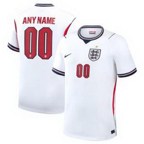 Men's England Custom 2026 World Cup Home White Player Nike Shirt Jersey