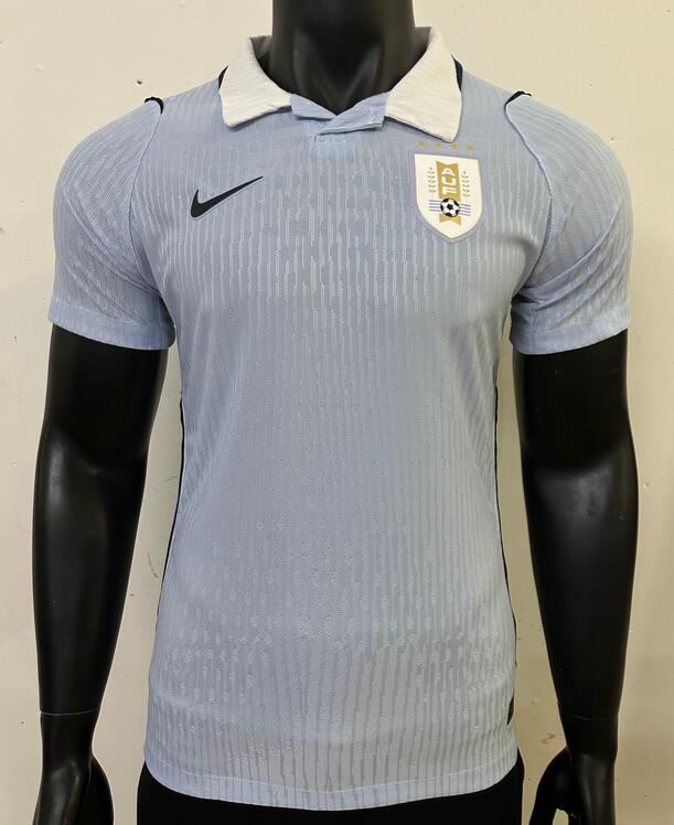 Men's Uruguay 2026 World Cup Player Home Jersey