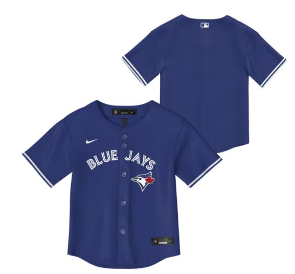 Toddler Toronto Blue Jays Blank Blue Nike Baseball Jersey