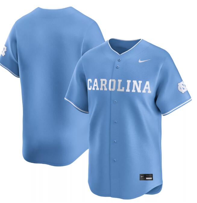 Carolina Blue North Carolina Tar Heels Limited Baseball Nike Jersey