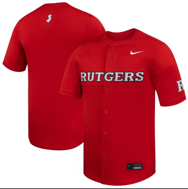 Rutgers Scarlet Knights Nike Limited Baseball Scarlet Red Jersey