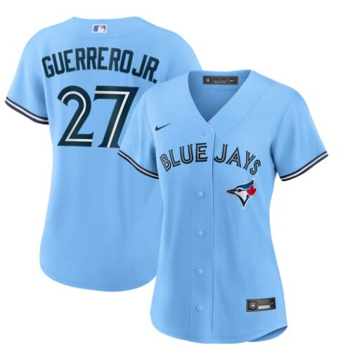 Women's Toronto Blue Jays #27 Vladimir Guerrero Jr. Jersey