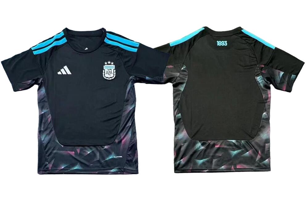 Men's Argentina National Team 2026 Black Goalkeeper Soccer Jersey