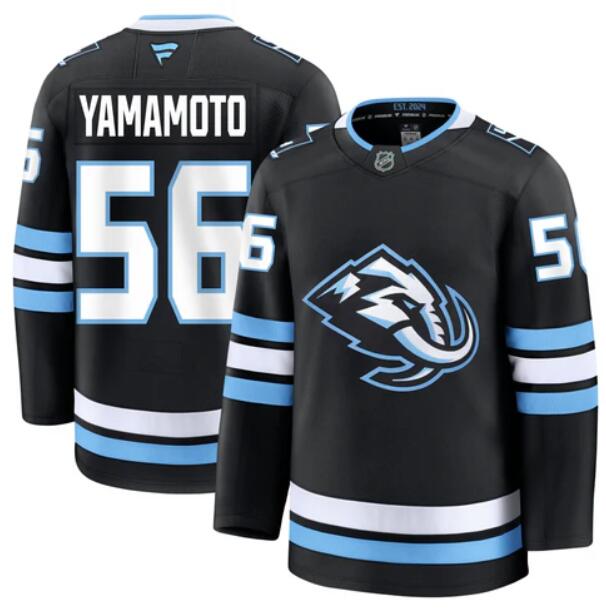 Men's Kailer Yamamoto Utah Mammoth #56 Fanatics Home Premium Jersey