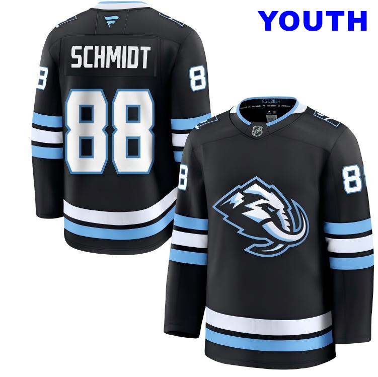 Youth Utah Mammoth #88 Nate Schmidt Fanatics Home Navy Blue Premium Jersey
