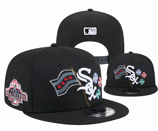 Chicago White sox Stitched Snapback Hats-YD490