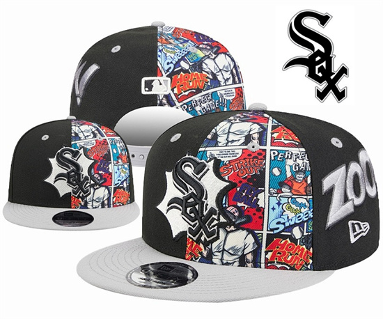 Chicago White sox Stitched Snapback Hats-YD498