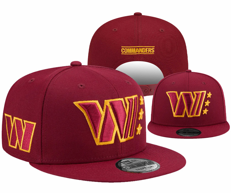 Washington Commanders Stitched Snapback Hats-YD481