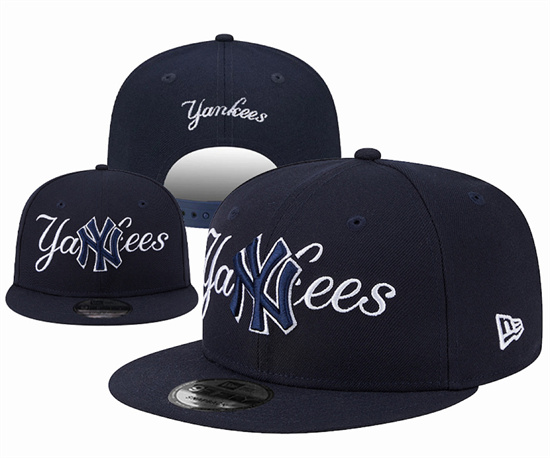 MLB New York Yankees Snapbacks Hats-YD218
