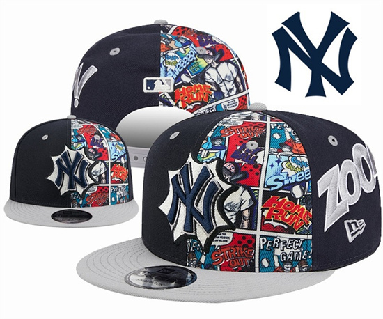 MLB New York Yankees Snapbacks Hats-YD221