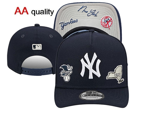 MLB New York Yankees Snapbacks Hats-YD259