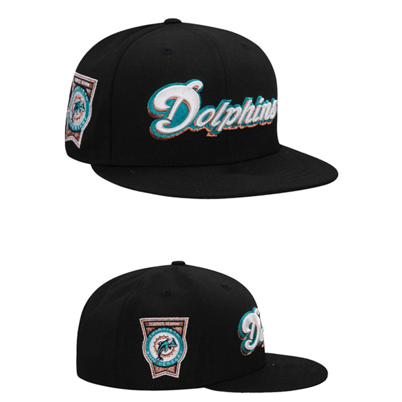 Miami Dolphins Stitched Snapback Hats-TX115