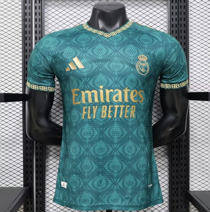 Real Madrid 2026-27 Special Edition Green Soccer Jersey Player Version