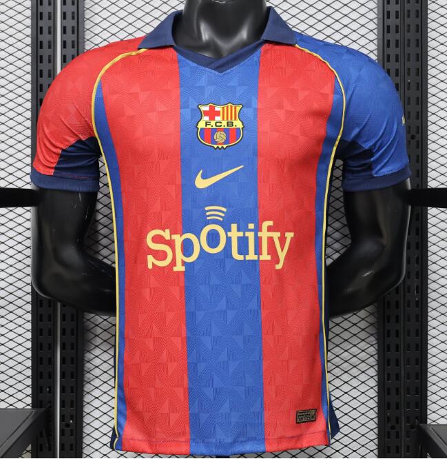 Barcelona 2026-27 Special Edition Blue Red Soccer Jersey Player Version