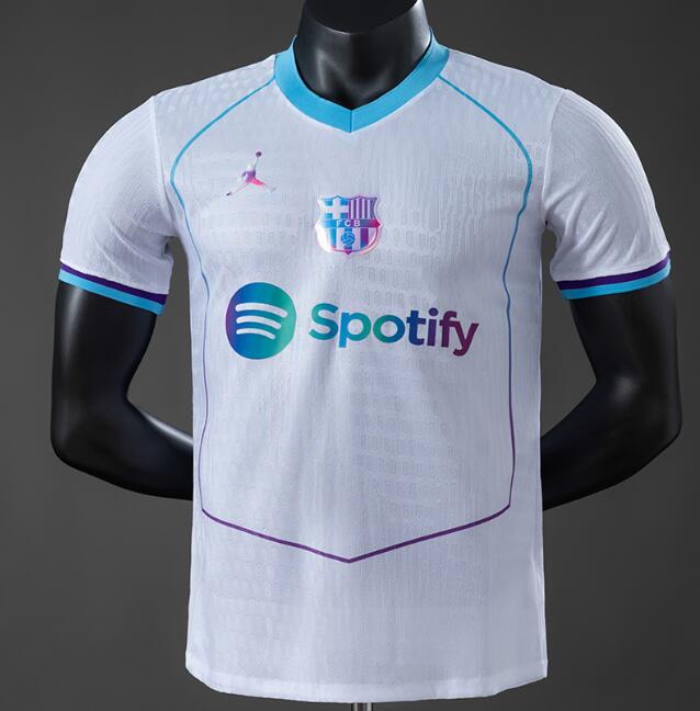 Barcelona 2026-27 Special Edition White Soccer Jersey Player Version
