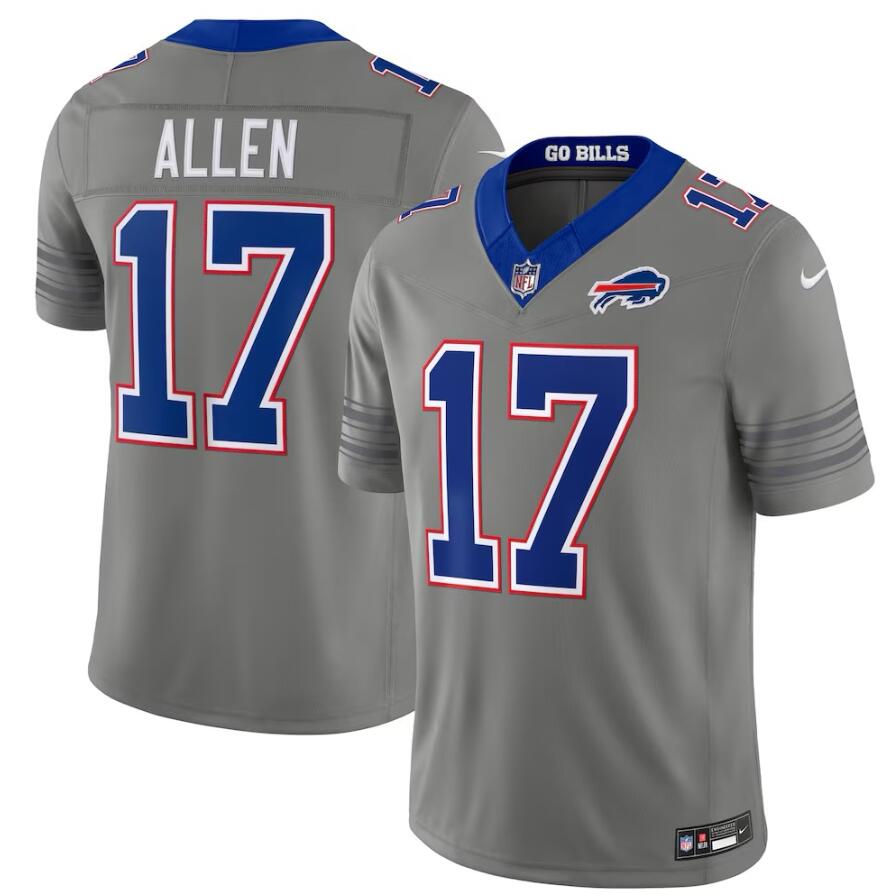 Men's Buffalo Bills #17 Josh Allen 2026 Nickel City Alternate Uni Reveal Jersey
