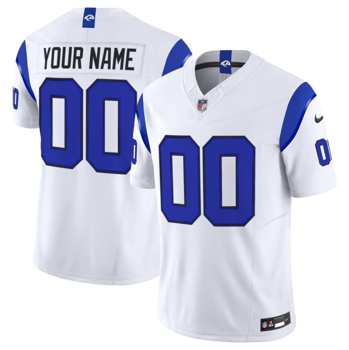 Los Angeles Rams Active Player Custom White 2026 F.U.S.E. Vapor Limited Football Stitched Jersey