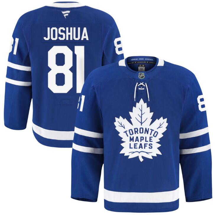 Men's Dakota Joshua Toronto Maple Leafs #81 Fanatics Home Blue Stitched Hockey Jersey