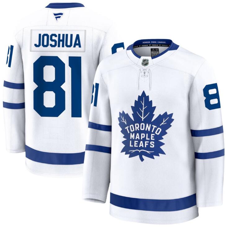 Men's Dakota JoshuaToronto Maple Leafs #81 Fanatics Away White Stitched Hockey Jersey