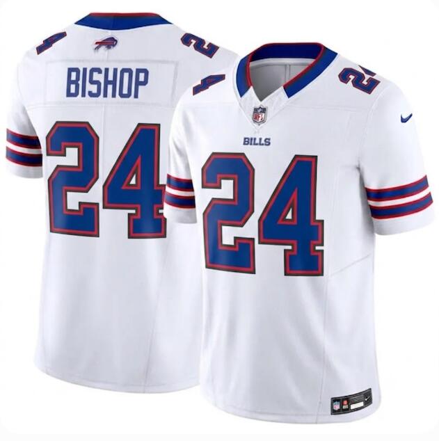 Men's Buffalo Bills #24 Cole Bishop White F.U.S.E. Vapor Untouchable Limited Football Stitched Jersey