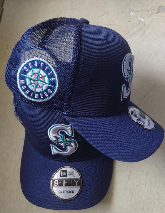 MLB Seattle Mariners Stitched Snapbacks-TX301