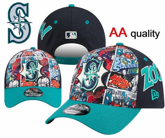 MLB Seattle Mariners Stitched Snapbacks-YD290