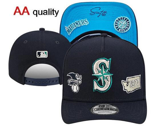 MLB Seattle Mariners Stitched Snapbacks-YD292