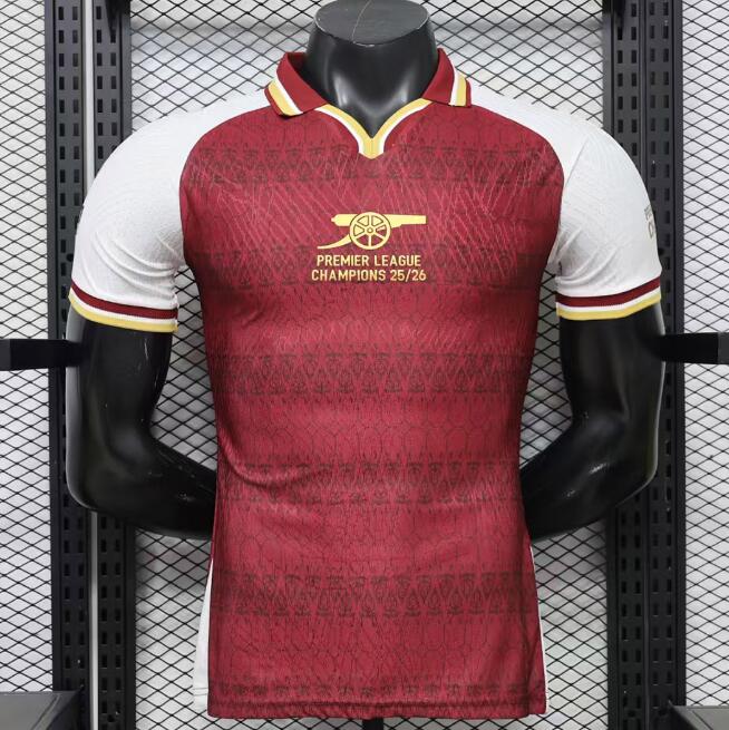 Men's Arsenal 2026-27 Special Champions Red Soccer AAA Jersey