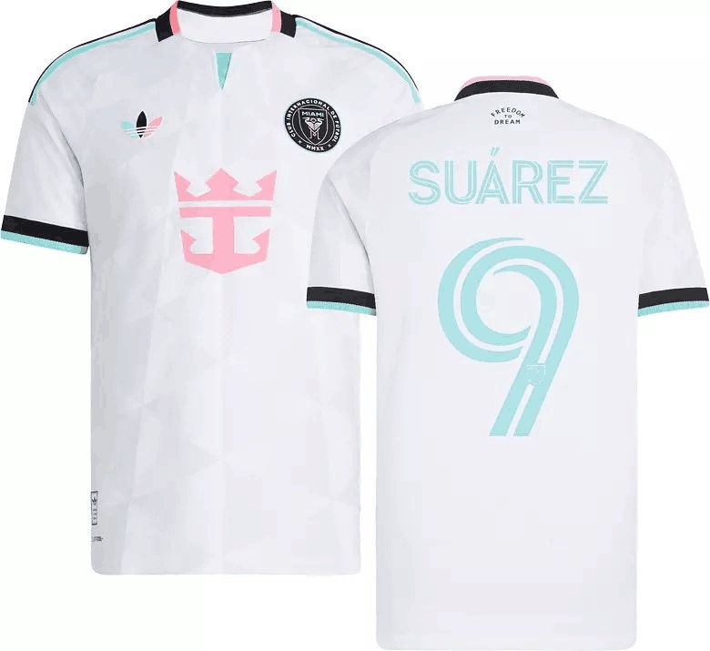Inter Miami CF #9 SUAREZ 2026-27 Away White 2nd Adidas Soccer jerseys