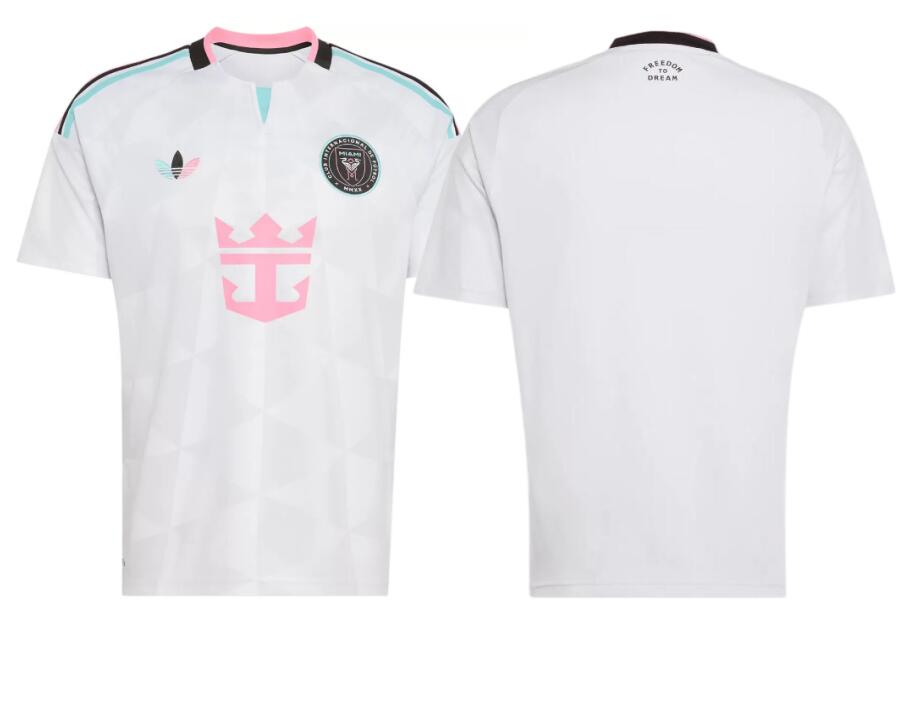 Inter Miami CF 2026-27 Away White 2nd Adidas Soccer jerseys