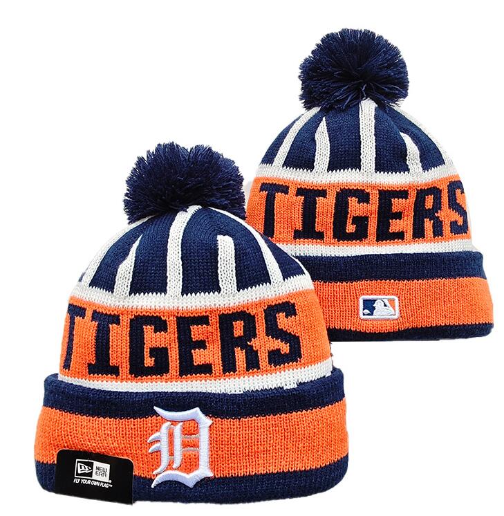 MLB Detroit Tigers Beanies Knit Hats-YD121