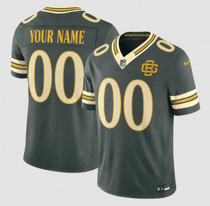 Green Bay Packers Active Player Custom Dark Green 2026 F.U.S.E. Rivalries Collection Limited Stitched Football Jersey