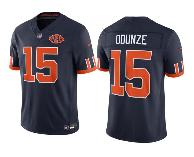 Men's Chicago Bears #15 Rome Odunze Rivalries Collection Nike NFL Limited Jersey