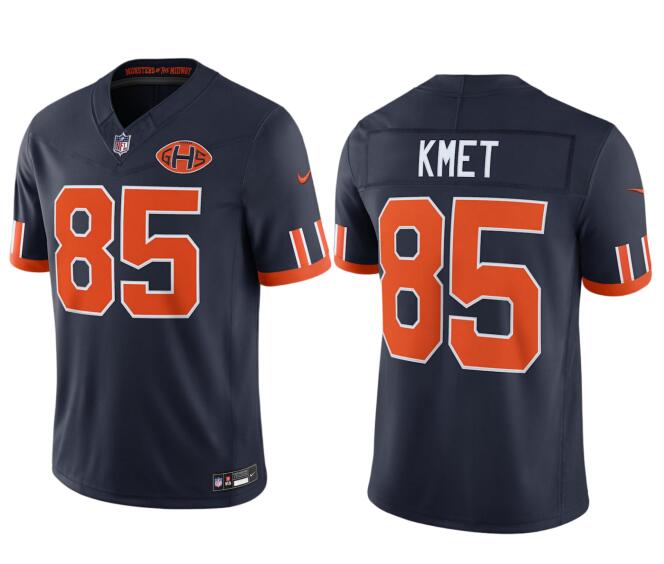 Men's Chicago Bears #85 Cole Kmet Rivalries Collection Nike NFL Limited Jersey
