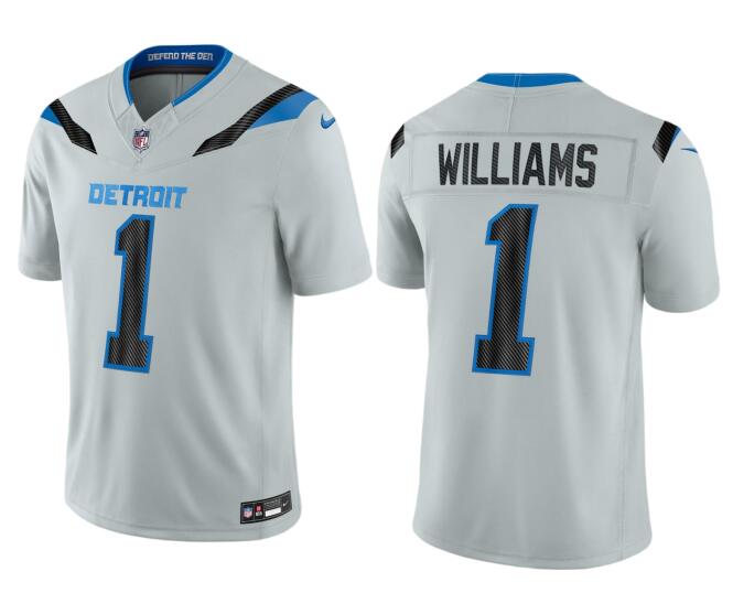 Men's Detroit Lions #1 Jameson Williams Rivalries Collection Nike NFL Limited Jersey