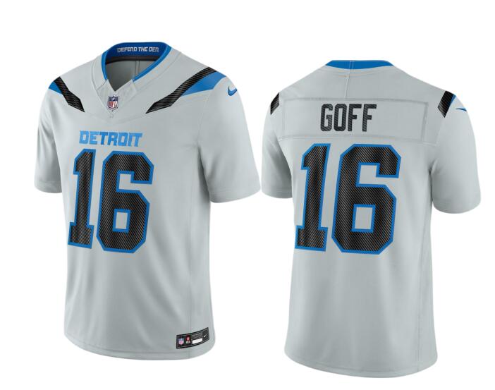 Men's Detroit Lions #16 Jared Goff Rivalries Collection Nike NFL Limited Jersey