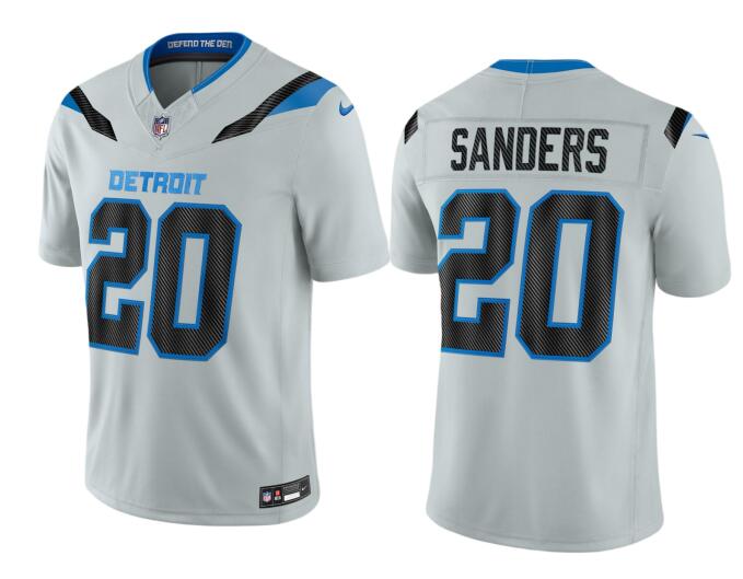 Men's Detroit Lions #20 Barry Sanders Rivalries Collection Nike NFL Limited Jersey