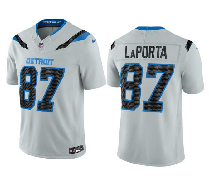 Men's Detroit Lions #87 Sam LaPorta Rivalries Collection Nike NFL Limited Jersey