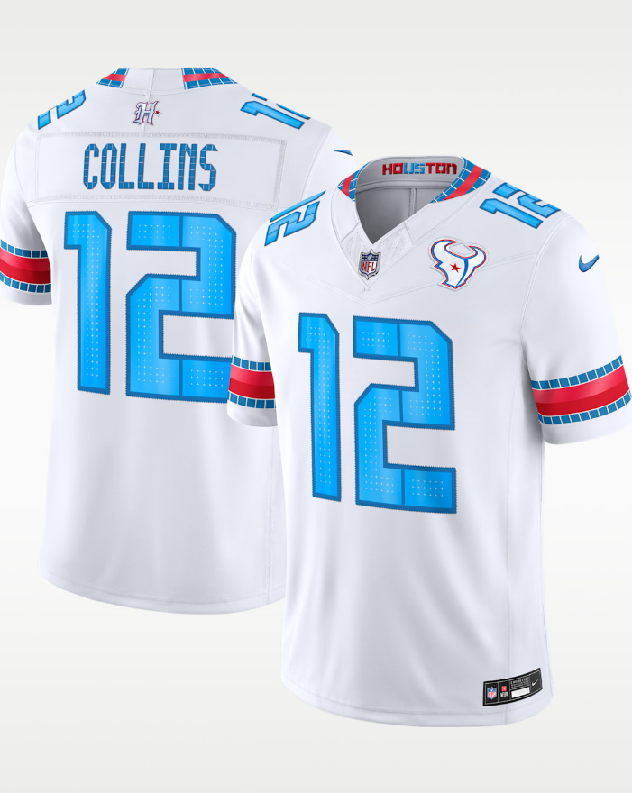 Men's Houston Texans #12 Nico Collins Rivalries Collection Nike NFL Limited Jersey