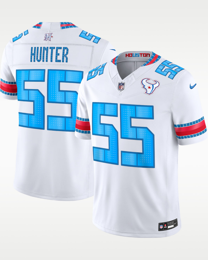 Men's Houston Texans #55 Danielle Hunter Rivalries Collection Nike NFL Limited Jersey