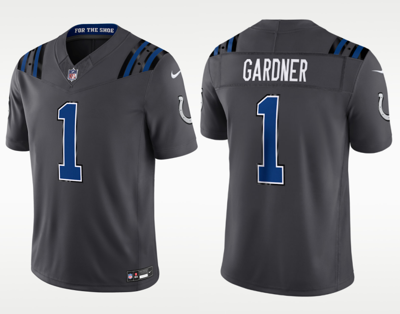 Men's Indianapolis Colts #1 Ahmad Sauce Gardner Rivalries Collection Nike NFL Limited Jersey