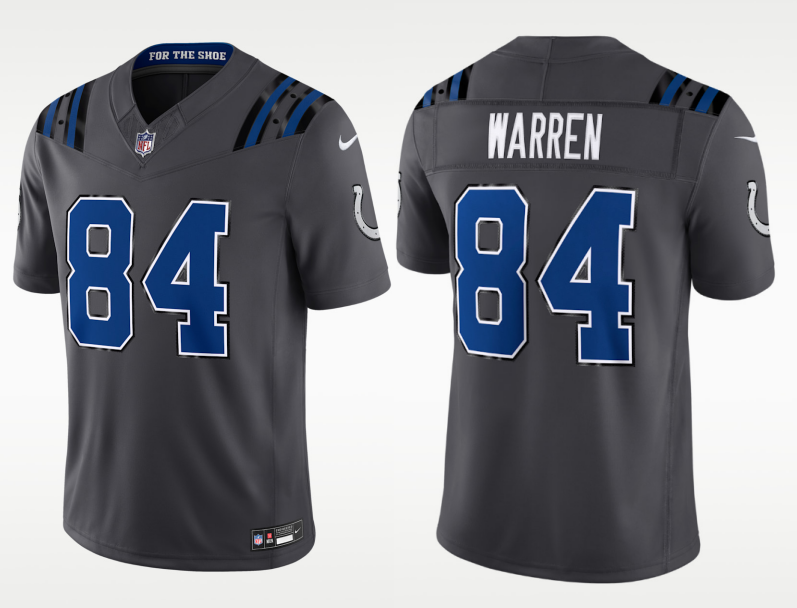 Men's Indianapolis Colts #84 Tyler Warren Rivalries Collection Nike NFL Limited Jersey